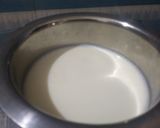 A picture of step 1 of Creamy fruit custard.