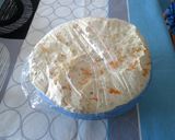 A picture of step 8 of Focaccia with Zucchini Blossoms.