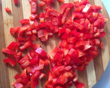 Foto del paso 1 de la receta: Mermelada de pimientos rojos