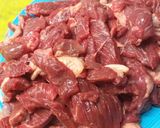 Foto del paso 2 de la receta: Wok de carne y verduras, acompañado con fideos tirabuzón