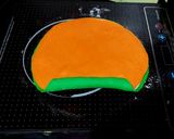 A picture of step 6 of Tri-colour Chicken Walnut Momos.