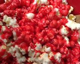 A picture of step 2 of Red hot popcorn.