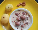 आलू सिंघाड़े आटे की दूध बरिया (aloo singhadeki dudh bariya recipe in hindi) रेसिपी चरण 6 फोटो