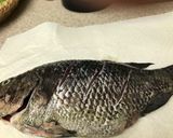 A picture of step 1 of Tilapia in Sweet and Sour Soy Sauce.