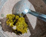 A picture of step 2 of Ragi Oats Chilla.