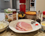 Foto del paso 1 de la receta: Pollo adobado en salsa de cebolla y mostaza