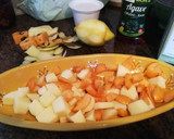 Foto del paso 3 de la receta: Desayuno con queso mató y fruta de temporada