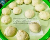 Foto langkah ke 3 dari resep Bakpao lembut ngembang putih tanpa obat pelembut.