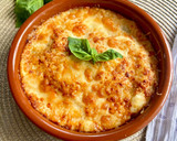 Foto del paso 9 de la receta: Lasaña de espinacas con cebolla caramelizada en Airfryer