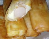 รูปขั้นตอนการทำที่ 5 ของ ปอเปี๊ยะชีสทะลัก |Fried Spring Rolls with Overflowing Cheese🌯