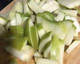Foto del paso 1 de la receta: Montadito de manzana verde y queso 🍏🧀