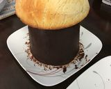 Hình bước làm 4 của món Bánh bông Lan ngôi nhà Cổ tích..