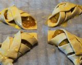 Une image de l'étape 3 de Feuilletés tressés à la compotée de mirabelles.