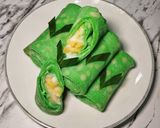 Foto langkah ke 6 dari resep Dadar Gulung Polkadot Isi Vla Nangka.