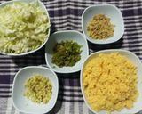 कॅबेज-मूगडाळ भजी (cabbage moongdal pakoda recipe in marathi) रेसिपी स्टेप 1 फोटो 