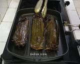 Foto langkah ke 6 dari resep Pepes Ikan Mas Isi Daun Singkong.