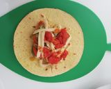 Foto del passaggio 4 della ricetta Fajitas di pollo con salsa ranchera homemade