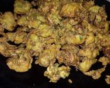 A picture of step 4 of Crispy Pakoray.