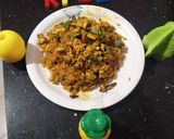 एग फ्राईड राईस (Egg fried rice recipe in marathi) रेसिपी स्टेप 7 फोटो 