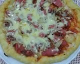 Foto langkah ke 7 dari resep Pizza homemade simple teflon.