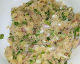 A picture of step 3 of Onion Cutlets.
