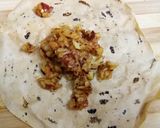 A picture of step 4 of Chatpati Papad Apple potli.