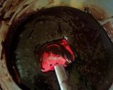 A picture of step 8 of Flakey fudgy brownie(without oven).