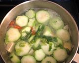Foto langkah ke 4 dari resep Sup Oyong Tahu.