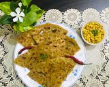 A picture of step 6 of Left overs mash daal paratha.