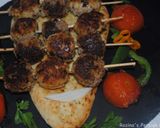 A picture of step 12 of Persian Chicken/meat balls.