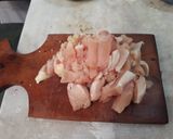 Foto langkah ke 3 dari resep Cah sawi ayam tahu.