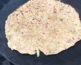 A picture of step 4 of Louki thepla.
