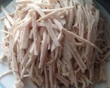 Hình bước làm 4 của món Bún thang