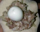 Hình bước làm 7 của món Bánh bao nấm 🍄