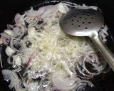 A picture of step 1 of Ammi wala Pasta.