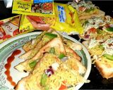 मैगी पिज़्ज़ा बाइट्स (Maggi Pizza bites recipe in hindi) रेसिपी चरण 4 फोटो