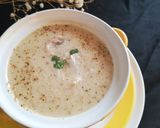 A picture of step 5 of Classic Cream of chicken soup.