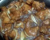 Gambar langkah 6 resipi Ayam Masak Lada Hitam Mudah.