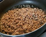 A picture of step 3 of Biscuits and Sausage Gravy.