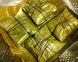 Eggplant Paturi (Eggplants cooked in Banana Leaf - Bengali Fusion Style) recipe step 6 photo