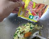 Gambar langkah 1 resipi Pajeri terung.