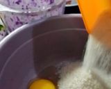 Foto langkah ke 3 dari resep Bolu kukus ubi ungu.