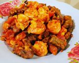 Foto langkah ke 10 dari resep Sambal Udang Tempe.