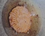 A picture of step 4 of Singhade ke aate ki kachori.