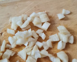 Foto del paso 2 de la receta: Hummus de garbanzos de lata con cebolla caramelizada sin azúcar 🧅🧅