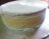 A picture of step 10 of Mango cake# Christmas baking contest # X - mas revival contest#.