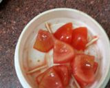 A picture of step 5 of Bhindi do pyaza.