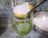 Foto langkah ke 4 dari resep Matcha Latte Topping Cream Double Mango.