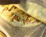 Foto del paso 8 de la receta: Rollo de Hojaldre de salmón y queso