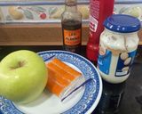 Foto del paso 1 de la receta: Cocktail de manzana y surimi